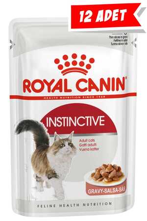Royal Canin Instinctive Gravy Kedi Konservesi 12x85gr 12li - Thumbnail