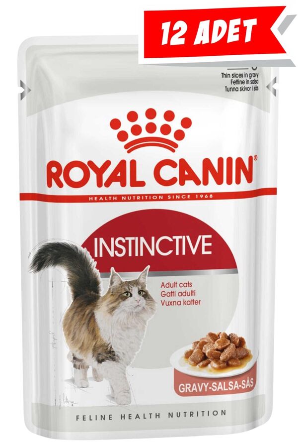 Royal Canin Instinctive Gravy Kedi Konservesi 12x85gr 12li