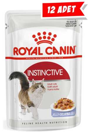 Royal Canin Instinctive Jöleli Kedi Konservesi 12x85gr 12li - Thumbnail