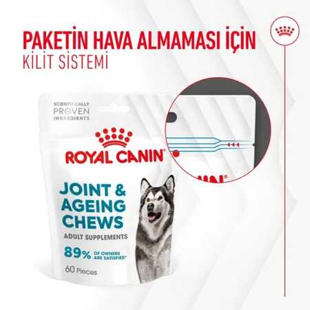 Royal Canin Eklem ve Sağlıklı Yaşlanma Destekleyici Köpek Ödülü 240gr - Thumbnail (2)