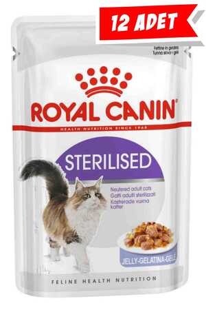 ROYAL CANIN - Royal Canin Jöleli Kısırlaştırılmış Kedi Konservesi 12x85gr 12li ROYAL CANIN - Royal Canin Jöleli Kısırlaştırılmış Kedi Konservesi 12x85gr 12li