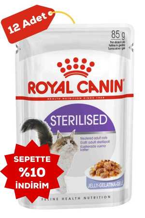 Royal Canin Jöleli Kısırlaştırılmış Kedi Konservesi 12x85gr 12li - Thumbnail