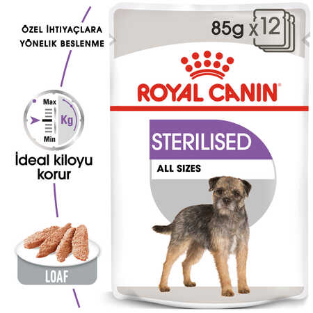 Royal Canin Kısırlaştırılmış Köpek Konservesi 85gr - Thumbnail (1)