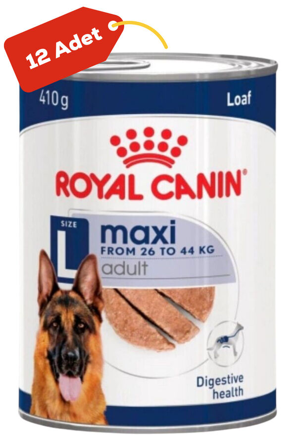 Royal Canin Loaf Mousse Büyük Irk Ezme Yetişkin Köpek Konservesi 12x410gr (12li)