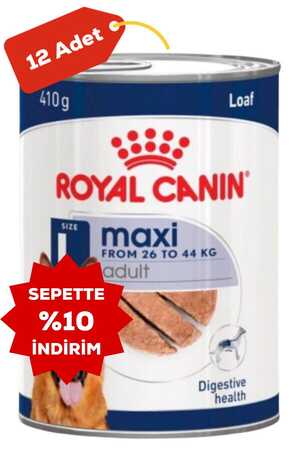 Royal Canin Loaf Mousse Büyük Irk Ezme Yetişkin Köpek Konservesi 12x410gr (12li) - Thumbnail