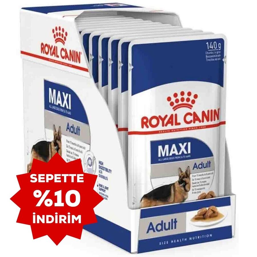 Royal Canin Büyük Irk Yetişkin Köpek Konservesi 10x140gr
