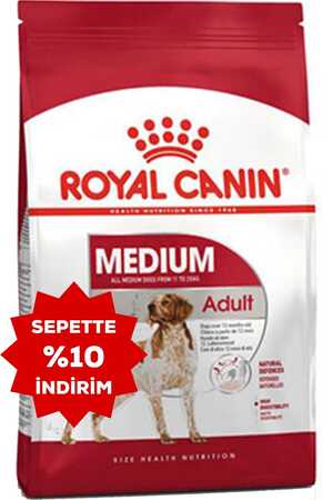 Royal Canin Medium Adult Orta Irk Yetişkin Köpek Maması 15kg
