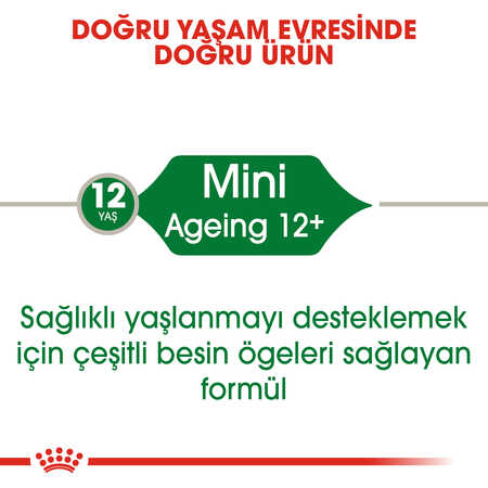 Royal Canin Mini +12 Ageing Pouch Yaşlı Köpek Konservesi 85gr - Thumbnail (2)