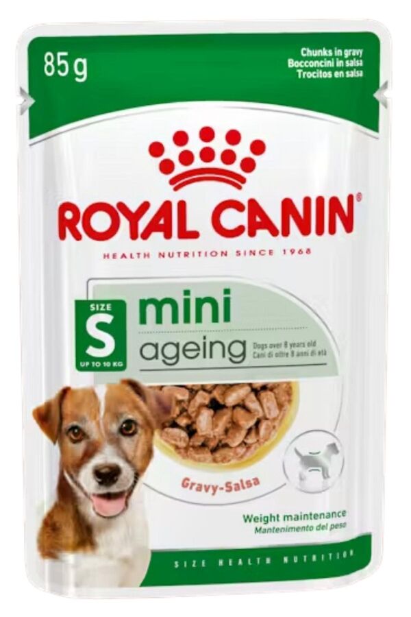 Royal Canin Mini +12 Ageing Pouch Yaşlı Köpek Konservesi 85gr
