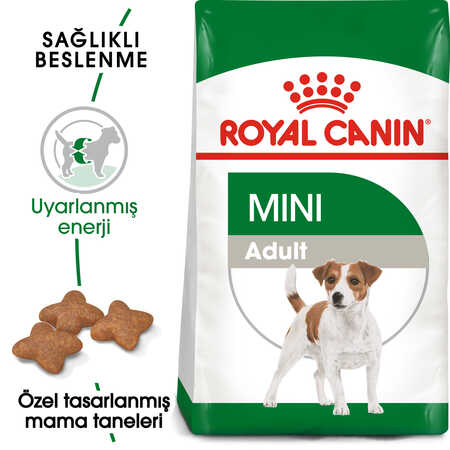 Royal Canin Mini Adult Küçük Irk Yetişkin Köpek Maması 4kg - Thumbnail