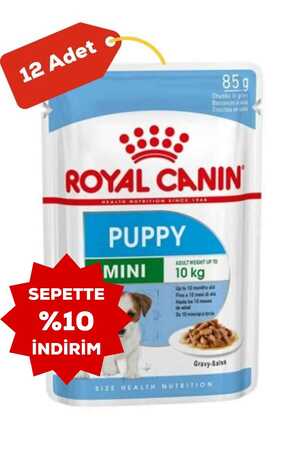 Royal Canin Mini Puppy Küçük Irk Yavru Köpek Konservesi 12x85gr 12li - Thumbnail