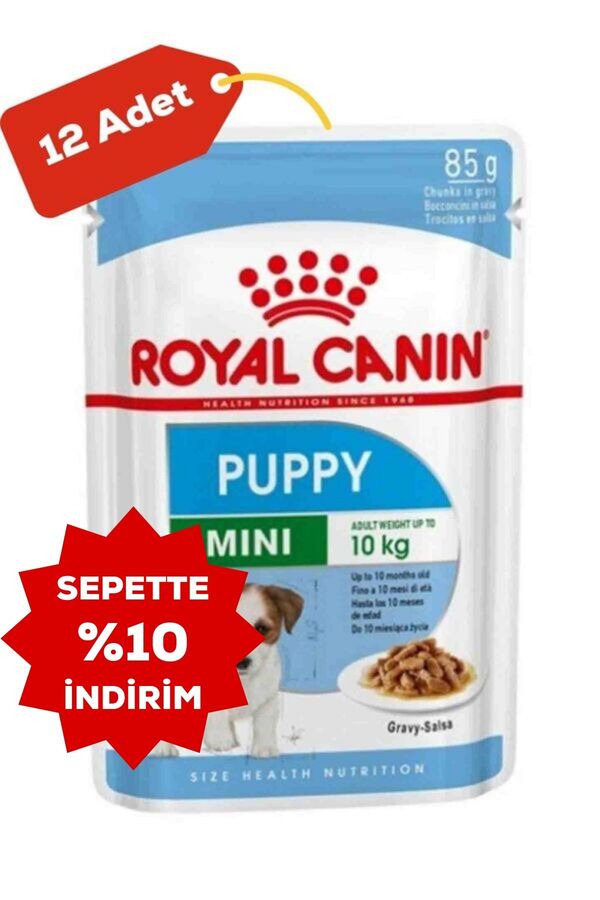 Royal Canin Mini Puppy Küçük Irk Yavru Köpek Konservesi 12x85gr 12li