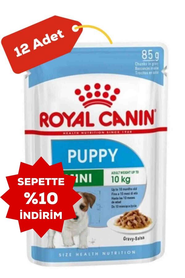 Royal Canin Mini Puppy Küçük Irk Yavru Köpek Konservesi 12x85gr 12li