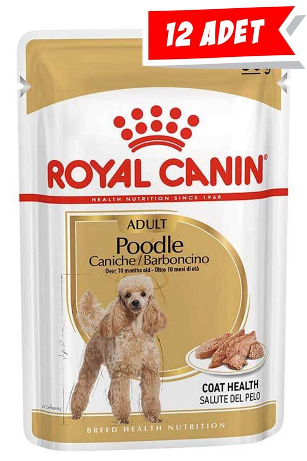 Royal Canin Poodle Irkı Yetişkin Köpek Konservesi 12x85 gr (12li)