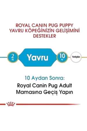 Royal Canin Pug Puppy Yavru Köpek Maması 1,5kg - Thumbnail