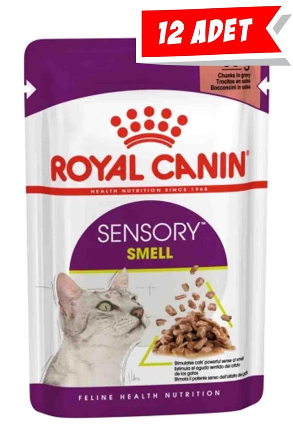 Royal Canin Sensory Smell Yetişkin Kedi Konservesi 12x85gr 12li