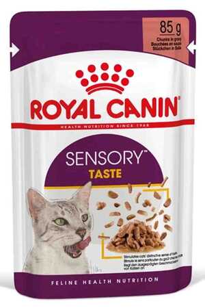ROYAL CANIN - Royal Canin Sensory Taste Gravy Yetişkin Kedi Konservesi 85gr