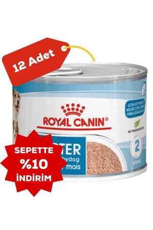 Royal Canin Starter Mousse Mother Babydog 12x195gr 12li - Thumbnail