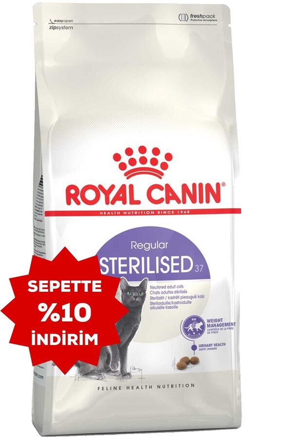 Royal Canin Sterilised 37 Kısırlaştırılmış Yetişkin Kedi Maması 15kg