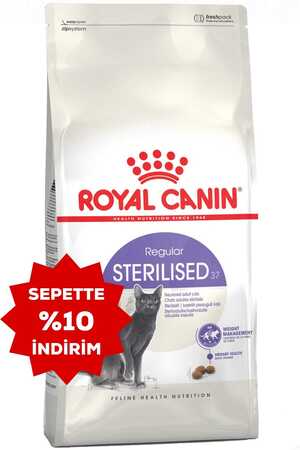 ROYAL CANIN - Royal Canin Sterilised 37 Kısırlaştırılmış Yetişkin Kedi Maması 4kg