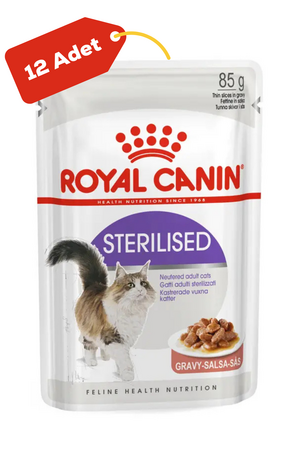Royal Canin Gravy Kısırlaştırılmış Yetişkin Kedi Konservesi 12x85gr (12li) - Thumbnail