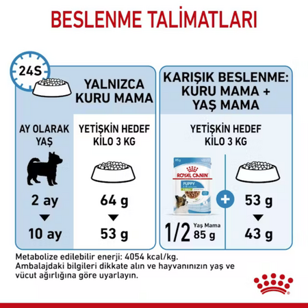 Royal Canin X-Small Küçük Irk Yavru Köpek Maması 3kg - Thumbnail