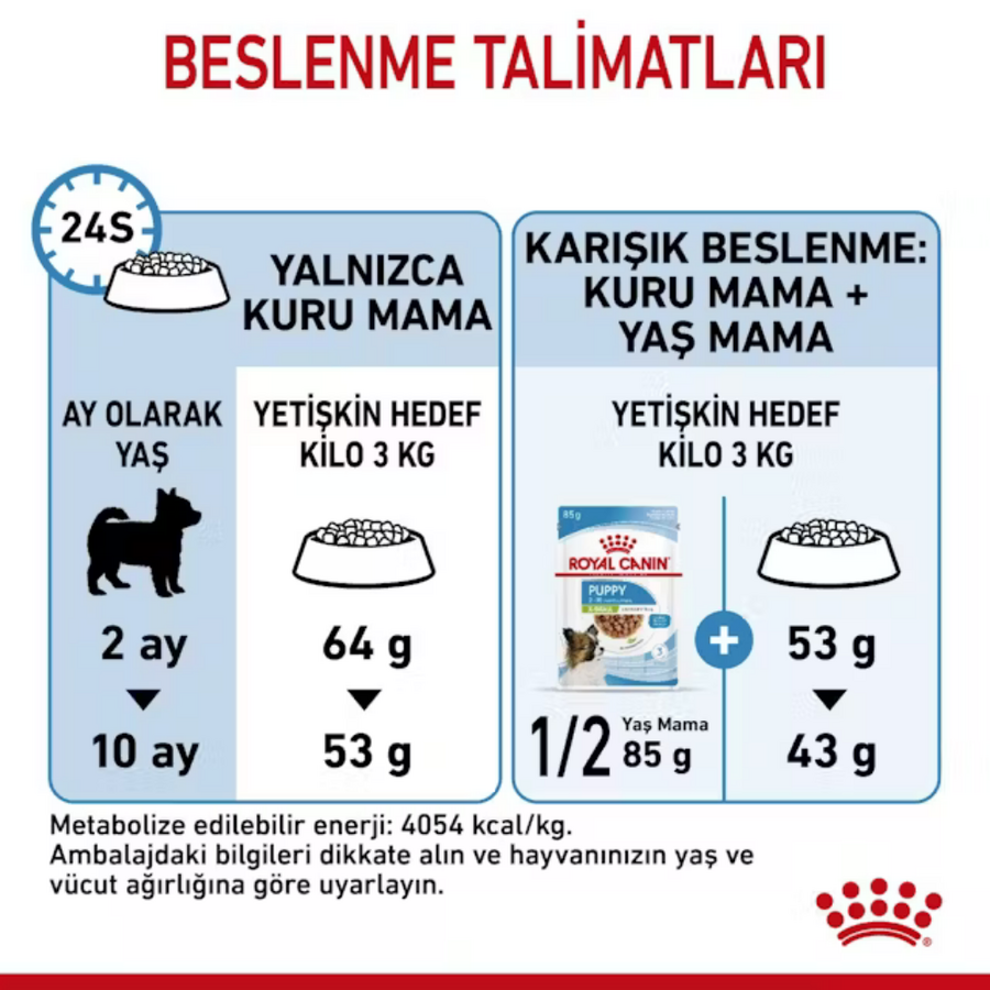 Royal Canin X-Small Küçük Irk Yavru Köpek Maması 3kg