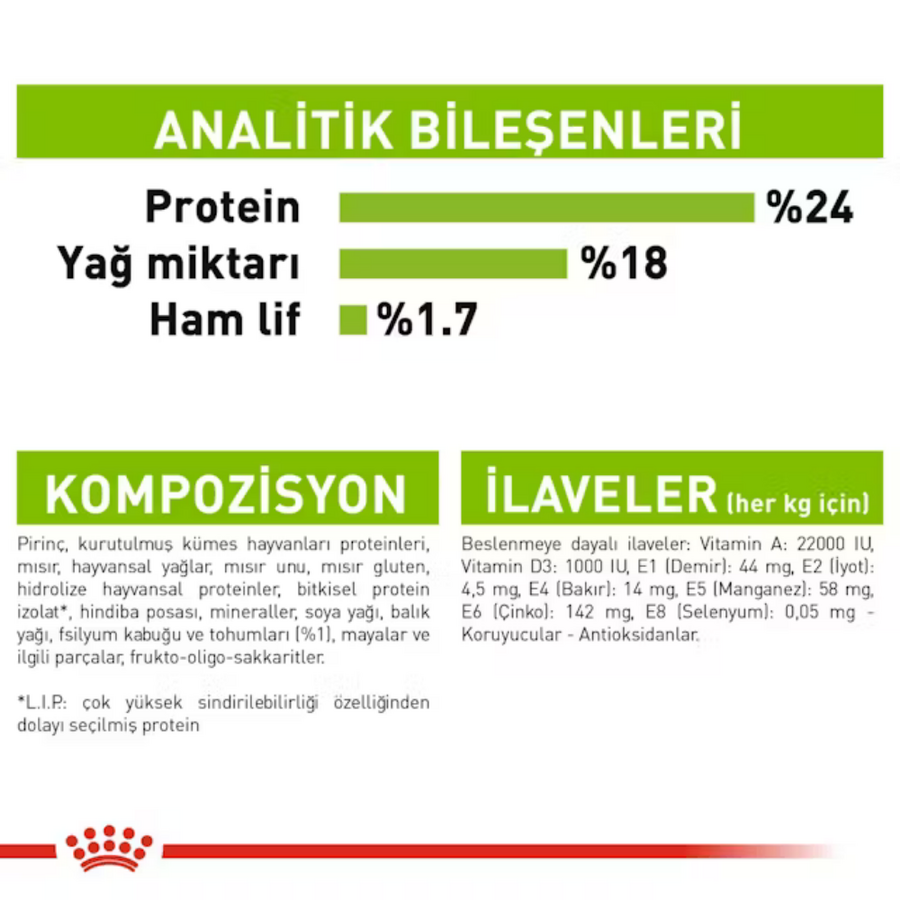 Royal Canin X-Small Küçük Irk Yetişkin Köpek Maması 3kg