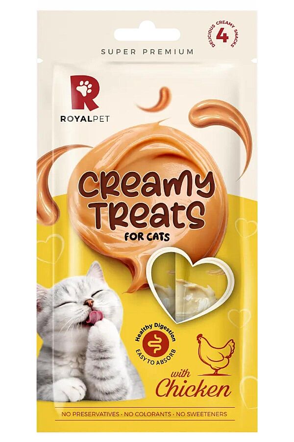 Royalpet Tavuklu Krema Kedi Ödül Maması 4x14gr - 1