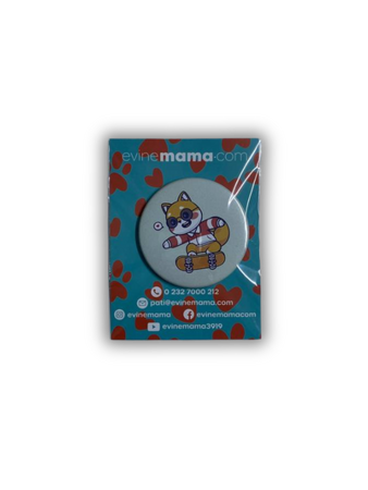 EvineMama - Evinemama Rozeti Köpek