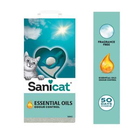 Sanicat Essential Oils Kokusuz Kedi Kumu 10kg - Thumbnail