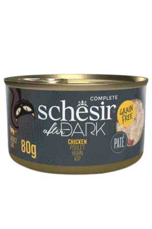SCHESIR - Schesir After Dark Tavuklu Yetişkin Kedi Konservesi 80gr