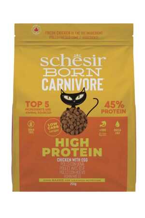 SCHESIR - Schesir Born Carnivore Tavuk ve Yumurtalı Yetişkin Kedi Maması 1,25kg