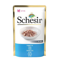 SCHESIR - Schesir Pouch Jöle İçinde Ton Balıklı Yavru Kedi Konservesi 85 Gr