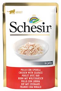 SCHESIR - Schesir Tavuk & Levrek Yetişkin Kedi Konservesi 100gr