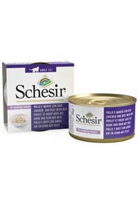 SCHESIR - Schesir Tavuk ve Sığır Etli Kedi Konservesi 85gr