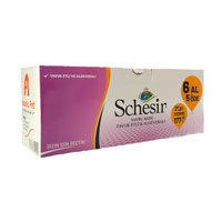 SCHESIR - Schesir Tavuklu ve Aloeveralı Yavru Kedi Konservesi 85gr 6 al 5 öde!