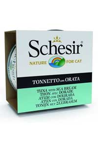 SCHESIR - Schesir Ton Balığı ve Çipuralı Jöleli Kedi Konservesi 85gr