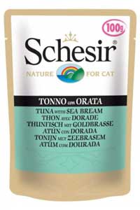 SCHESIR - Schesir Ton Balık & Çipura Yetişkin Kedi Konservesi 100gr
