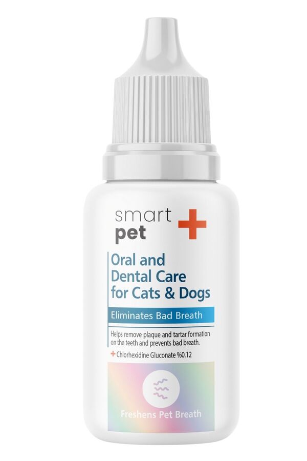 SmartPet + Oral and Dental Care Kedi ve Köpekler için Ağız ve Diş Bakım Ürünü 50ml