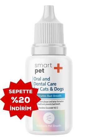SmartPet + Oral and Dental Care Kedi ve Köpekler için Ağız ve Diş Bakım Ürünü 50ml - Thumbnail
