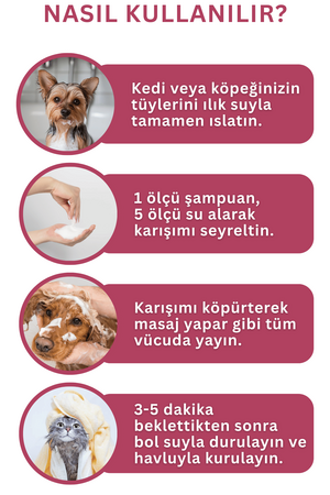SmartPet + Clorhexidine Kedi ve Köpekler için Kaşıntı ve Tahriş Giderici Şampuan 250ml - Thumbnail