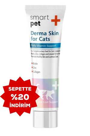 SmartPet + Derma Skin Sensitive Skin Tüy Sağlığı Destekleyici Kedi Macunu 100gr - Thumbnail