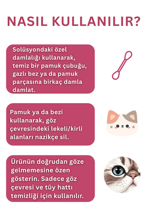 SmartPet + Kedi ve Köpekler için Gözyaşı Lekesi Temizleme Solüsyonu 50ml - Thumbnail (2)