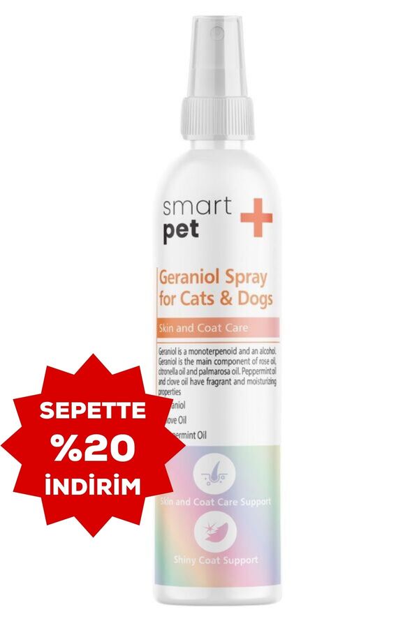 SmartPet + Geraniol Deri ve Tüy Bakım Spreyi 100ml