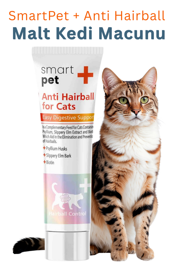 SmartPet + Anti Hairball Malt Kedi Macunu 100ml