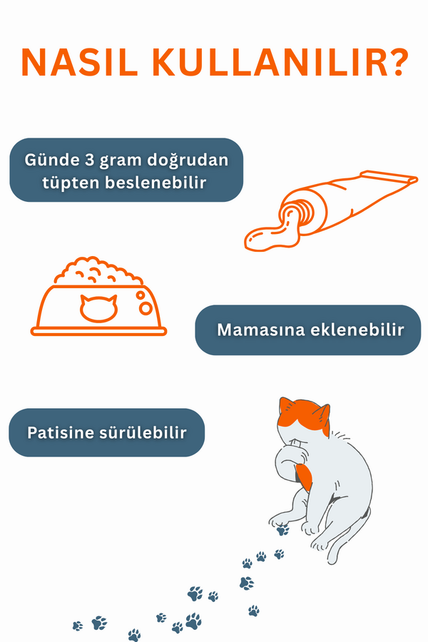 SmartPet + Anti Hairball Malt Kedi Macunu 100ml