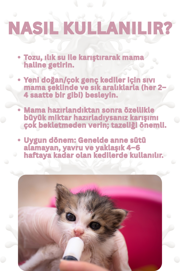 Smartpet + Yavru Kediler için Süt Tozu 200gr