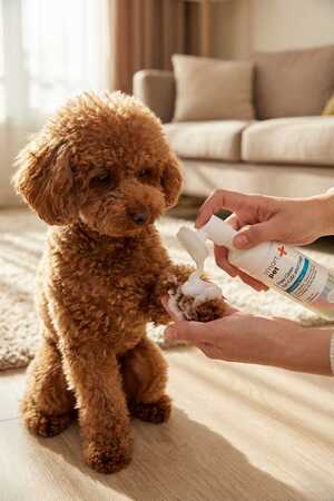 SmartPet + Kedi ve Köpekler İçin Pati Temizleme Köpüğü 150ml - Thumbnail (3)