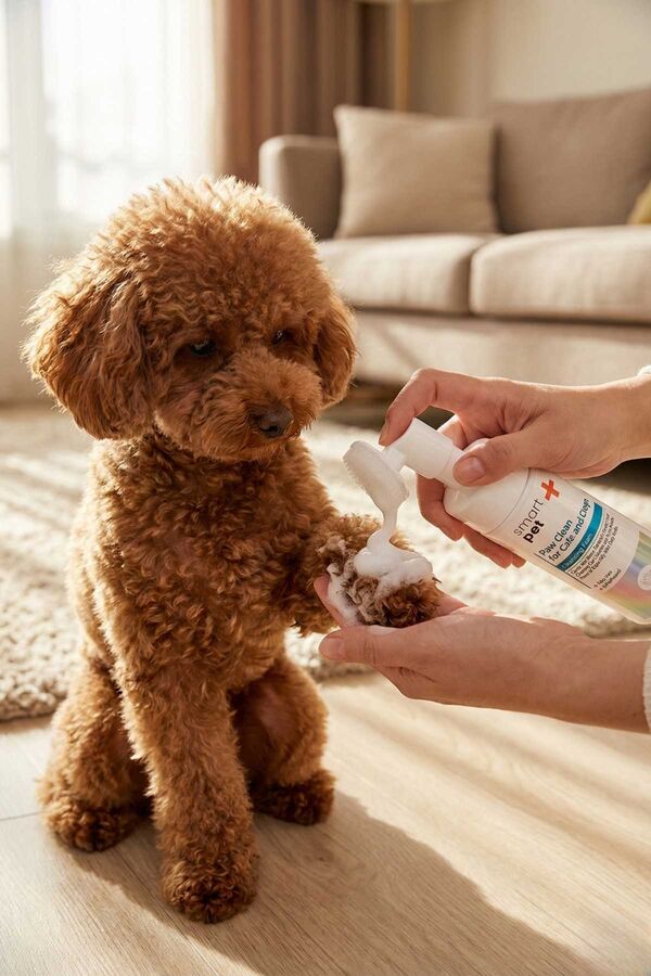 SmartPet + Kedi ve Köpekler İçin Pati Temizleme Köpüğü 150ml